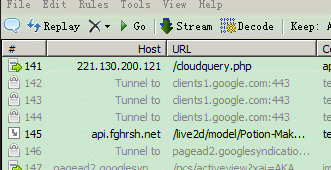 fiddler抓包在內(nèi)容的SyntaxView窗口里面是亂碼